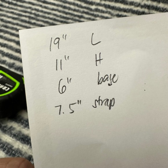 Rebecca Minkoff Black Perforated‎ Leather Tote Bag Large Expandable - Picture 7 of 9